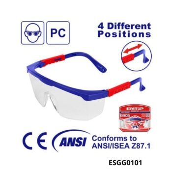 EMTOP Lunette de sécurité ESGG0101