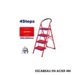 EMTOP Escabeau en acier 4M ESLR1041
