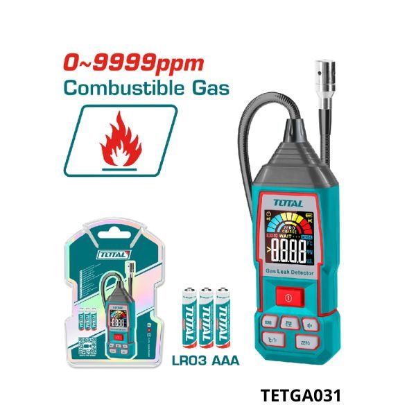TOTAL Detecteur fuit gaz digital TETGA031 TOTAL Detecteur fuit gaz digital TETGA031