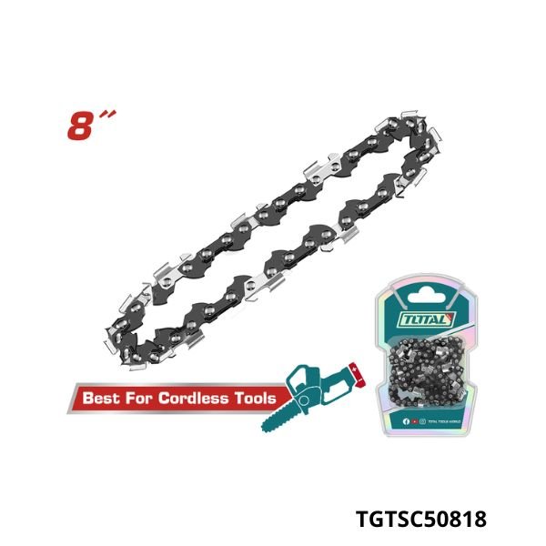 TOTAL Chaine tronconneuse 8 TGTSC50818 TOTAL Chaine tronconneuse 8 TGTSC50818