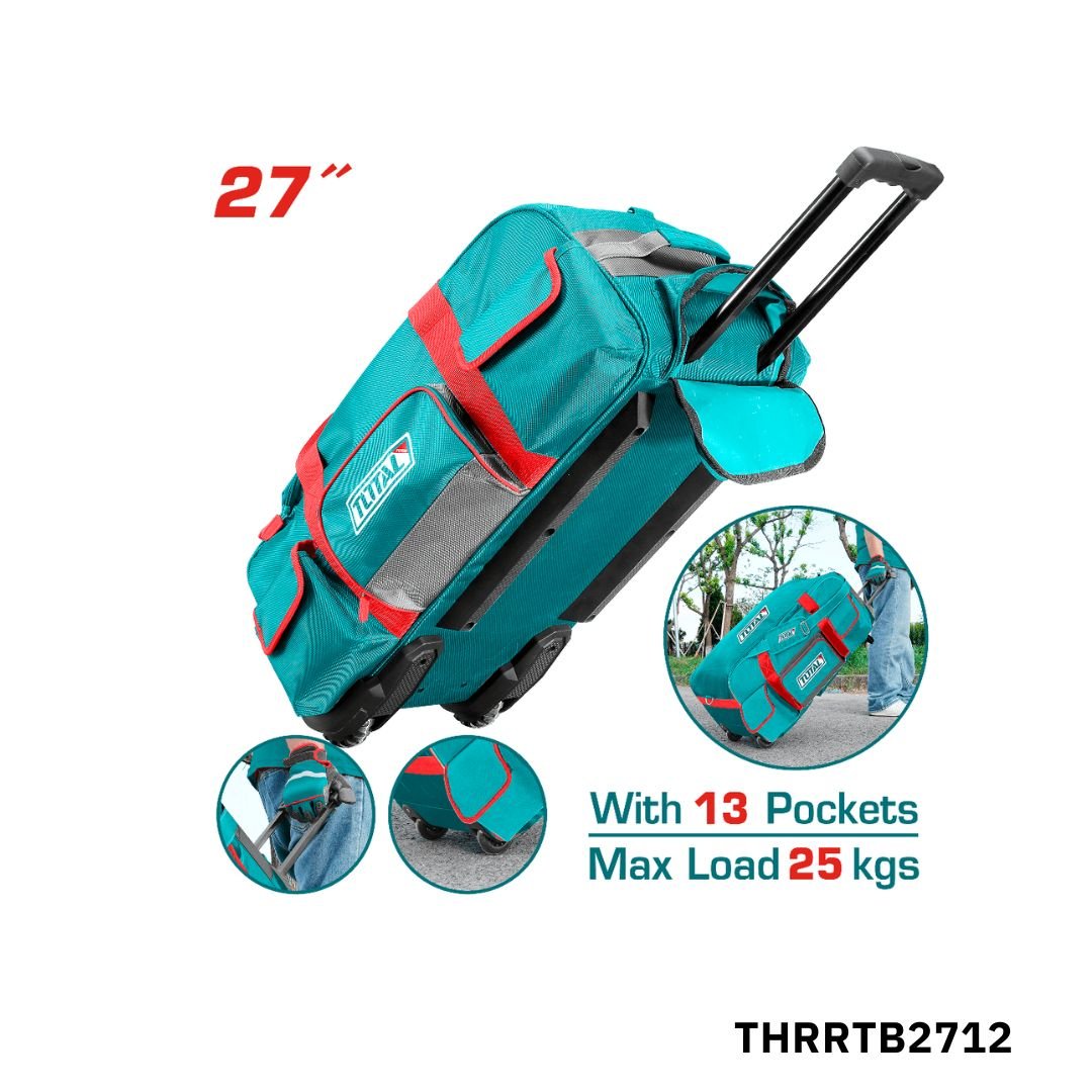 TOTAL Sac a outil 25KG 27″ THRRTB2712 TOTAL Sac a outil 25KG 27″ THRRTB2712