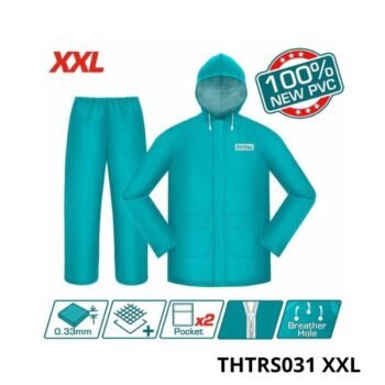 TOTAL Combinaison Pluie Veste Et Pantalon THTRS031 XXL