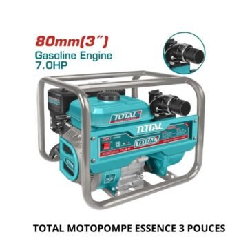 TOTAL Motopompe Essence 3 Pouces TP3306