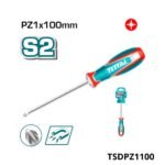 TOTAL Tournevis PZ 1X100 TSDPZ1100