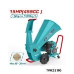 TOTAL Broyeur végétaux thermique 15 CV TWCS2100