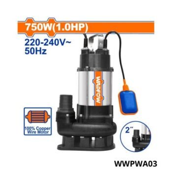 WADFOW Pompe vide cave inox 1cv 750w WWPWA03