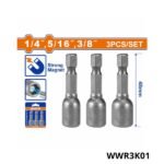 WADFOW Jeu 3 portes embouts 6 + 8 +10mm WWR3K01