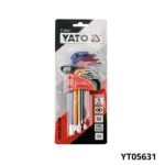 YATO Jeu de 9 cles mal hex 1.5-10mm s2 long YT05631