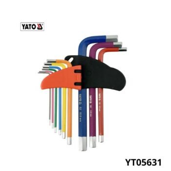 YATO Jeu de 9 cles mal hex 1.5-10mm s2 long YT05631
