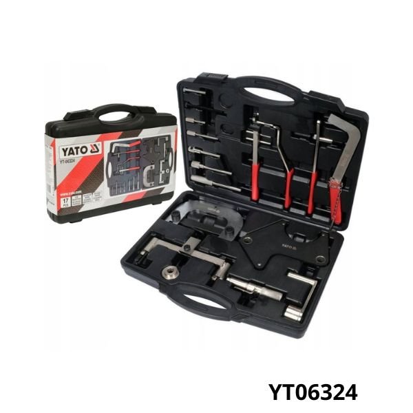 YATO Kit d'outils de reglage epure distribution renault 17 pcs YT06324 YATO Kit d'outils de reglage epure distribution renault 17 pcs YT06324