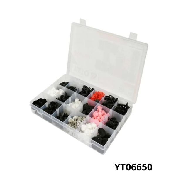 YATO Assortiment 360 clips garniture toyota luxus YT06650 YATO Assortiment 360 clips garniture toyota luxus YT06650
