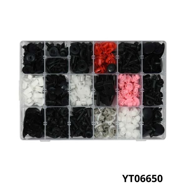 YATO Assortiment 360 clips garniture toyota luxus YT06650 YATO Assortiment 360 clips garniture toyota luxus YT06650