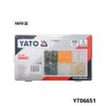YATO Assortiment 300 clips garniture renault YT06651