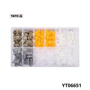 YATO Assortiment 300 clips garniture renault YT06651