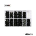 YATO Assortiment 350 clips garniture renault YT06655