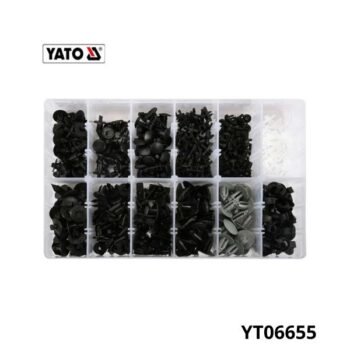 YATO Assortiment 350 clips garniture renault YT06655