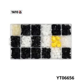 YATO Assortiment 418 clips garniture honda YT06656