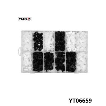 YATO Assortiment 370 clips garniture mitsubishi YT06659