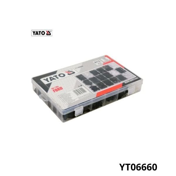 YATO Assortiment 415 clips garniture ford YT06660 YATO Assortiment 415 clips garniture ford YT06660