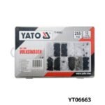 YATO Assortiment 255 clips garniture volswagen YT06663