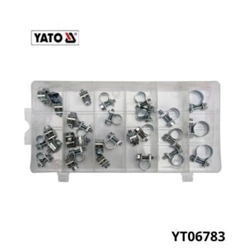 YATO Assortiment de 30 colliers de serrage YT06783