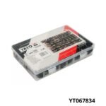 YATO Assortiment 52 colliers de serrage type r acier inoxydable YT067834