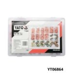 YATO Assortiment de 534 vis et joints de carter d’huile YT06864