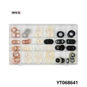 YATO Assortiment 120 joints bouchons de vidange YT068641