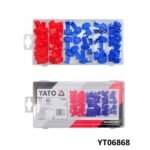 YATO Assortiment 50 connecteurs terminaux de cable YT06868