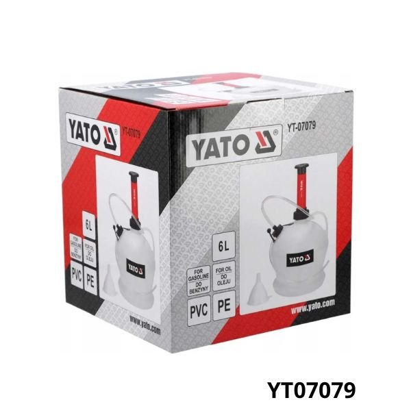 YATO Extracteur a huile essence gasoil 6l YT07079 YATO Extracteur a huile essence gasoil 6l YT07079
