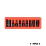 YATO Boite 9 embouts impact 1/2 torx YT10664
