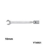 YATO Cle double fourche douille articulee 10mm YT4951