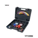 YATO Kit diagnostic systeme climatisation auto r-134a 6 pcs YT72990