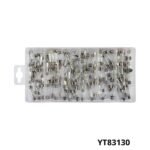 YATO Assortiment 120 fusibles en verre 6x30mm YT83130