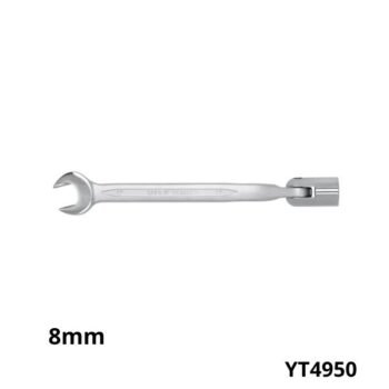YATO Cle double fourche douille articulee 8mm YT4950