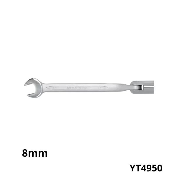 YATO Cle double fourche douille articulee 8mm YT4950 YATO Cle double fourche douille articulee 8mm YT4950