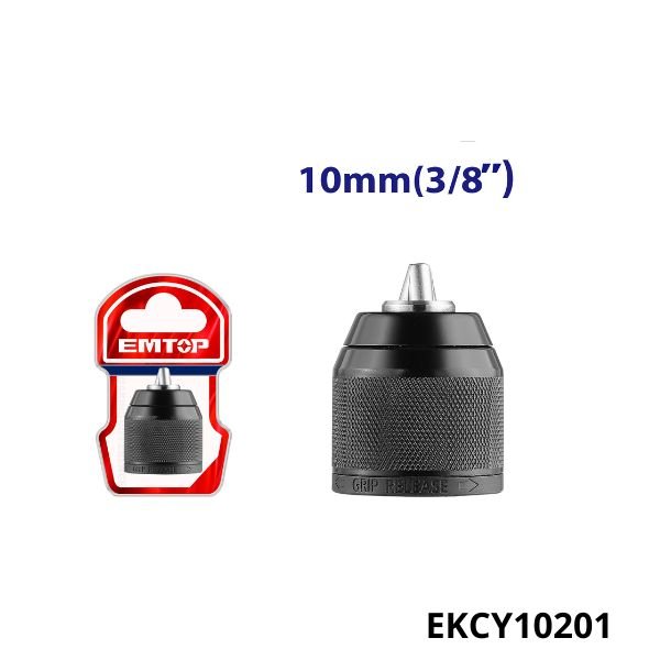 EMTOP Mandrin auto serrant 10MM EKCY10201 EMTOP Mandrin auto serrant 10MM EKCY10201