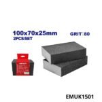 EMTOP Bloc poncage abrasif 80 EMUK1501