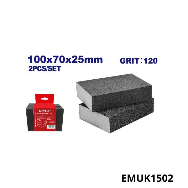 EMTOP Bloc poncage abrasif EMUK1502 EMTOP Bloc poncage abrasif EMUK1502