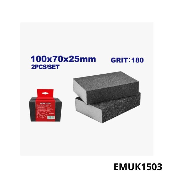 EMTOP Bloc ponçage abrasif EMUK1503 EMTOP Bloc ponçage abrasif EMUK1503
