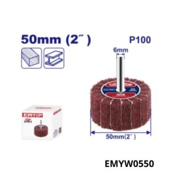 EMTOP Roue abrasive polissage p100 50mm Emyw0550