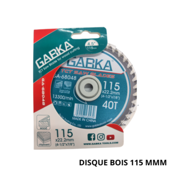 GABKA Disque bois 115 MM GA68048