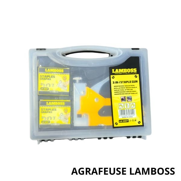 LAMBOSS Agrafeuse 3en1 LB9007 LAMBOSS Agrafeuse 3en1 LB9007
