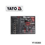YATO Servante d’atelier 6 tiroirs 217 outils YT-55303