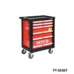 YATO Servante d’atelier 6 tiroirs 185 outils YT55307