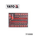 YATO Servante d’atelier 6 tiroirs 217 outils YT-55303