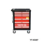 YATO Servante d’atelier 6 tiroirs 185 outils YT55307