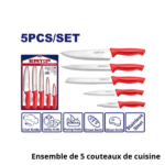 EMTOP Ensemble de 5 couteaux de cuisine EMKK1K51