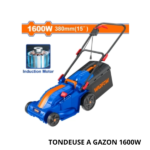 WADFOW Tondeuse a gazon 1600W 38 CM WEN3806