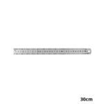 CROWNMAN Règle inox double graduation 300mm 0928012-1
